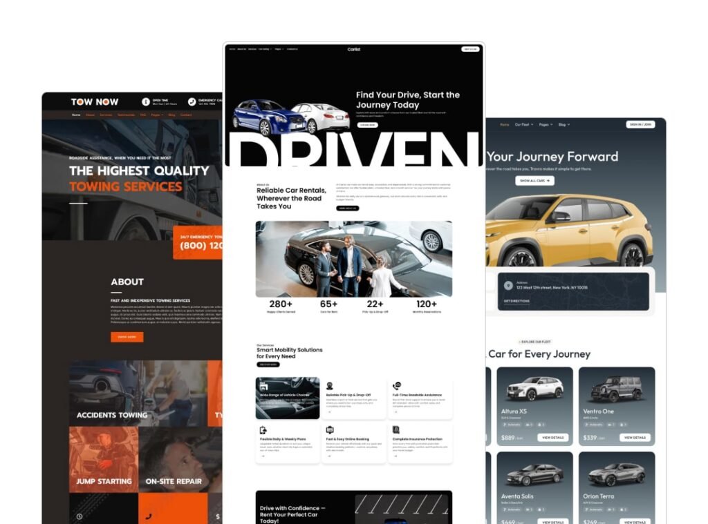 Website Rental Mobil